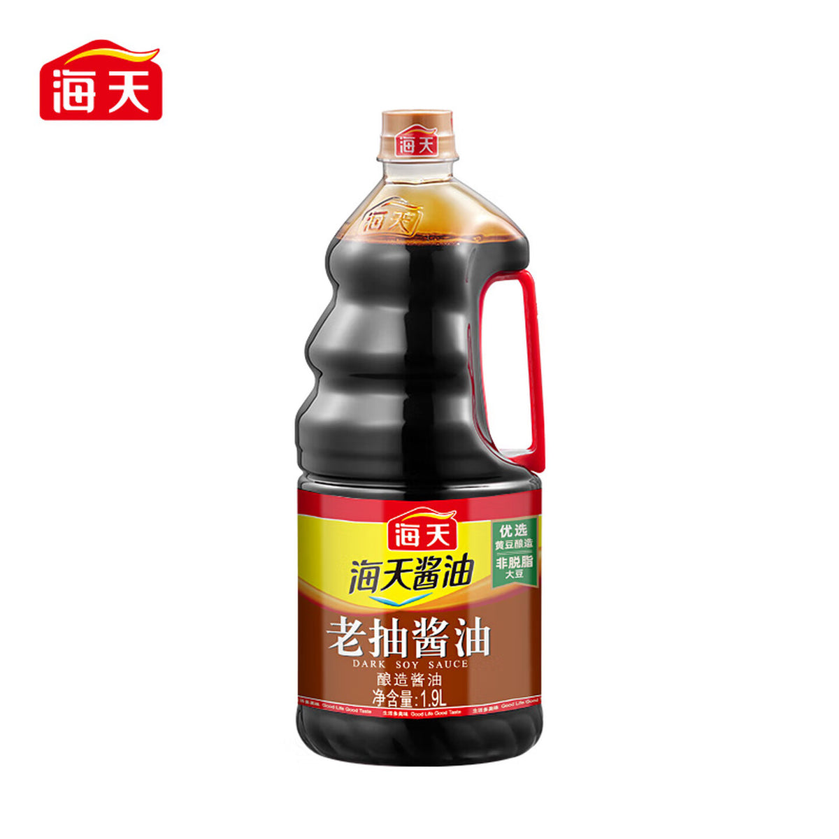 海天 老抽酱油1.9L  原粒黄豆酿造酱油