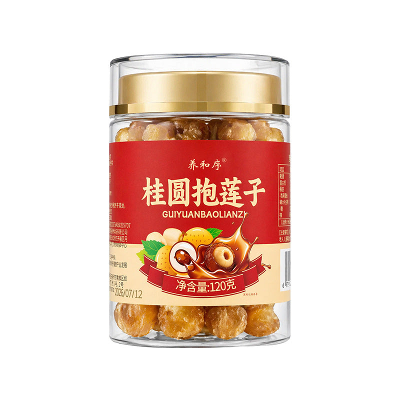桂圆抱莲子120g龙眼肉莲子软糯酥脆蜜饯果干